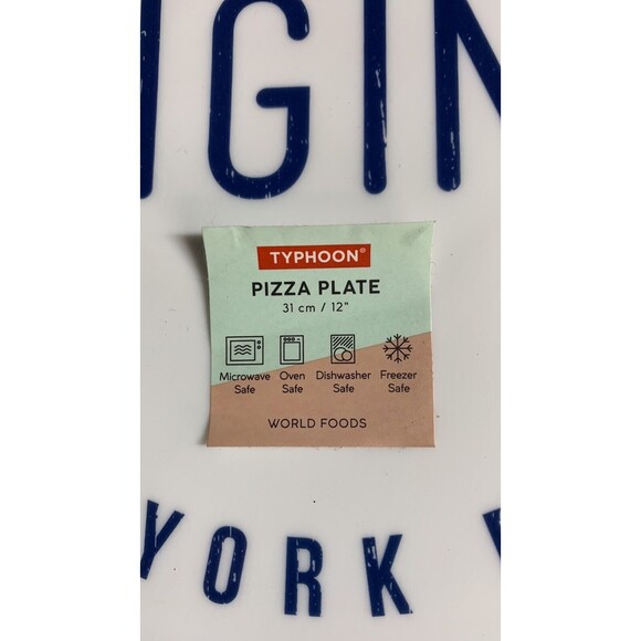 New Typhoon 12” Pizza Plate Ceramic Made In England - Picture 2 of 4